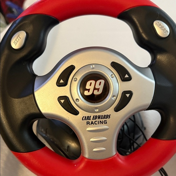 Carl Edwards Nascar Racing Wheel Set - Picture 2 of 8